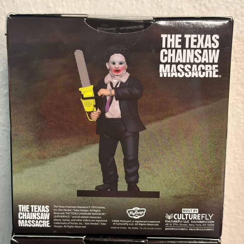 CultureFly Texas Chainsaw Massacre Vinyl Figure Set Leatherface Horror Bundle